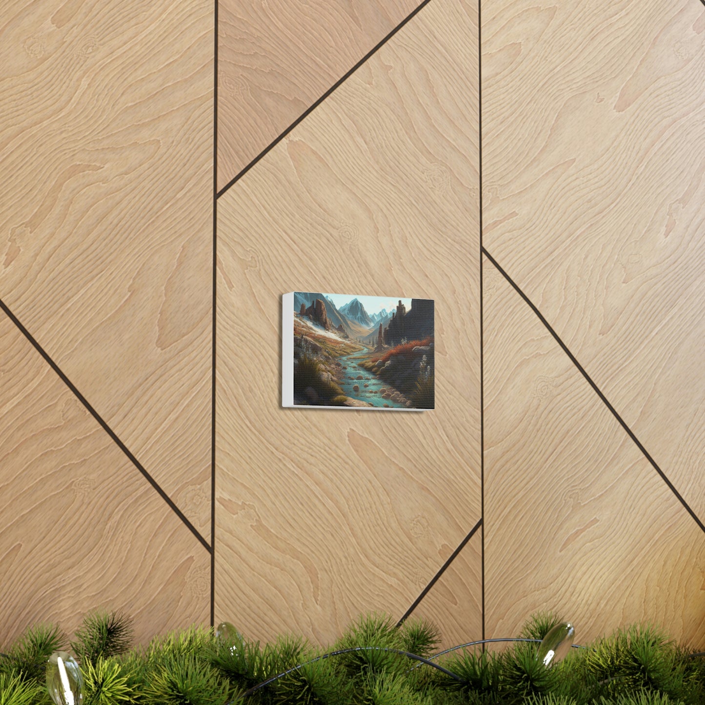 .Mountain Pass. - Canvas Gallery Wraps