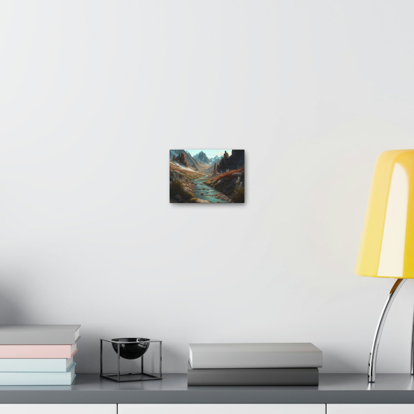 .Mountain Pass. - Canvas Gallery Wraps