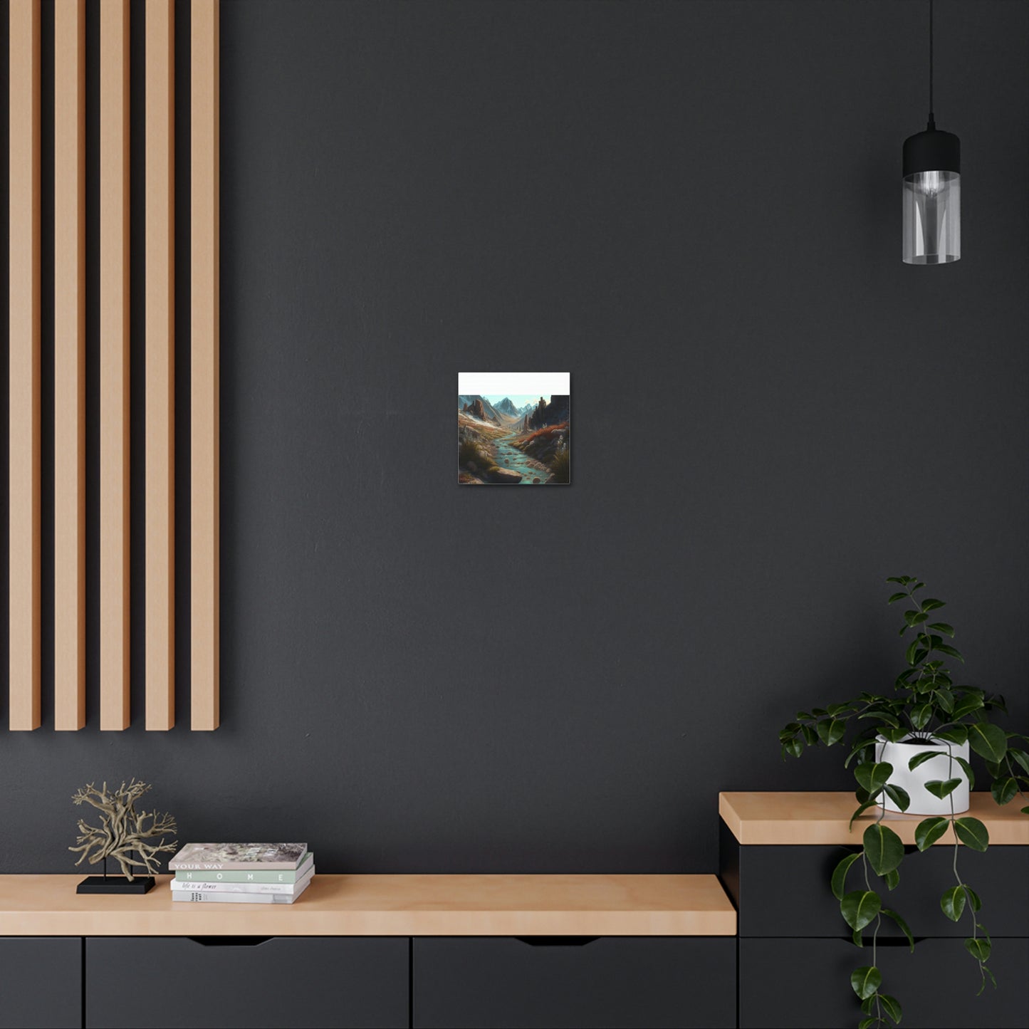 .Mountain Pass. - Canvas Gallery Wraps