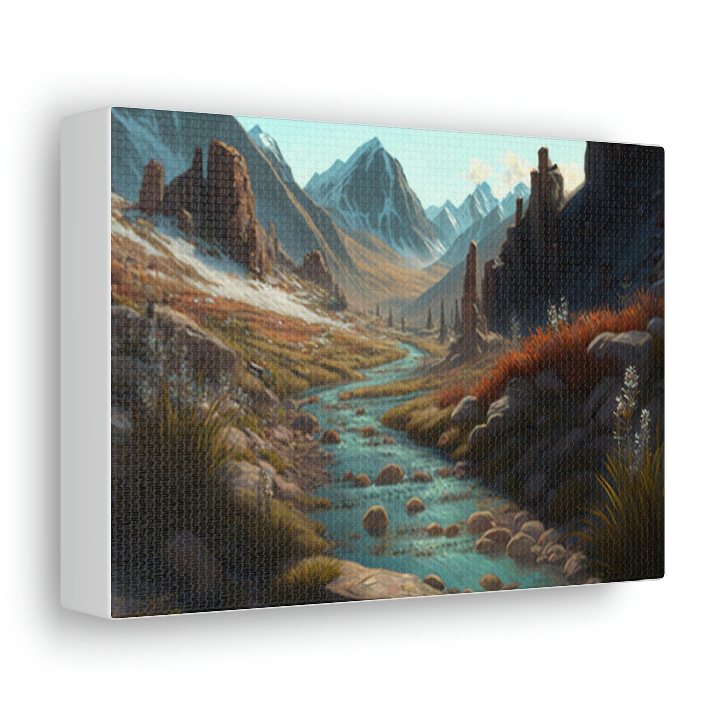 .Mountain Pass. - Canvas Gallery Wraps