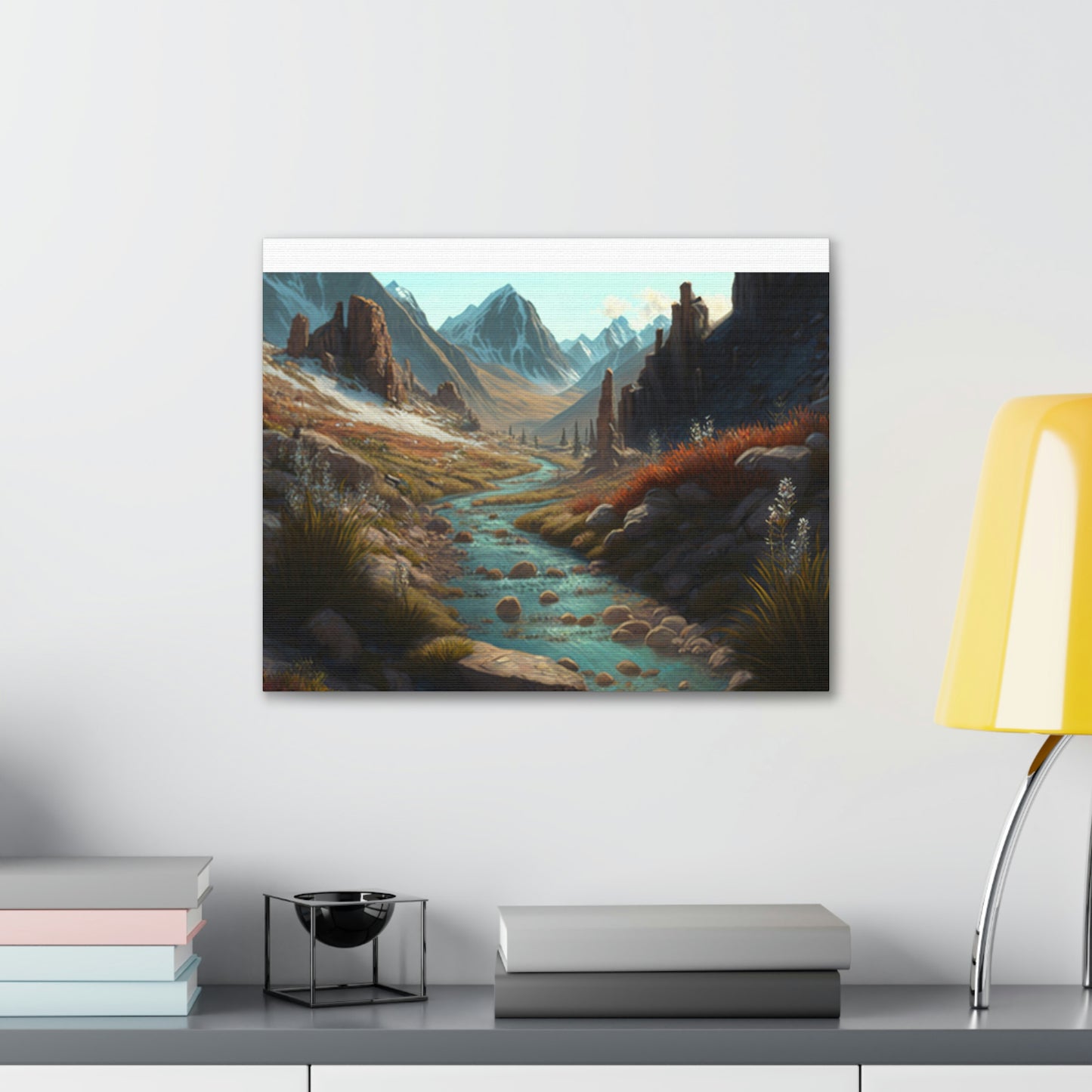 .Mountain Pass. - Canvas Gallery Wraps