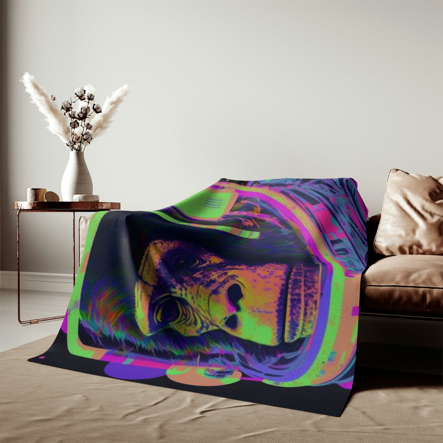 .Apes in Space. - Sweatshirt Blanket