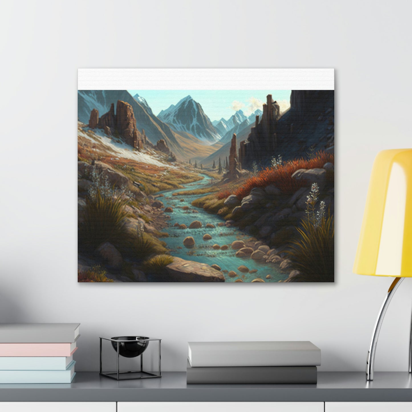 .Mountain Pass. - Canvas Gallery Wraps