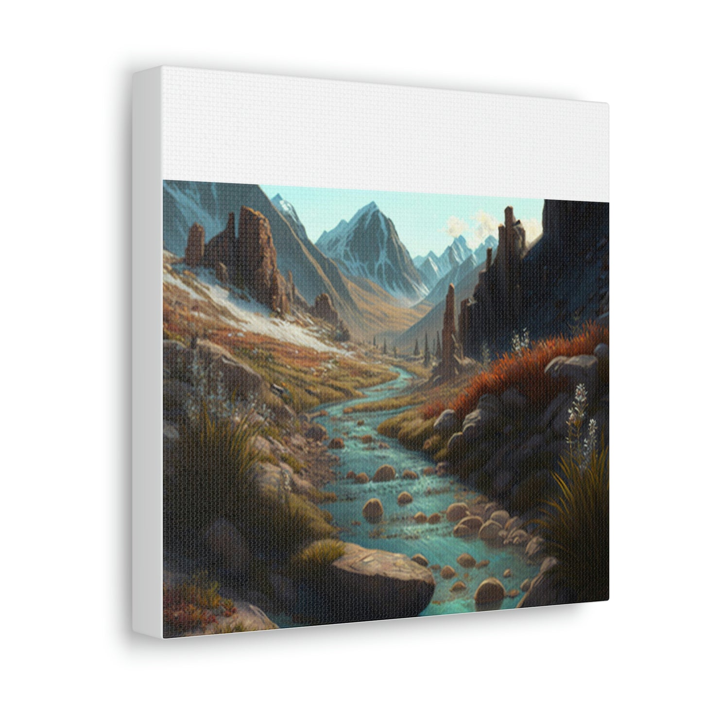 .Mountain Pass. - Canvas Gallery Wraps