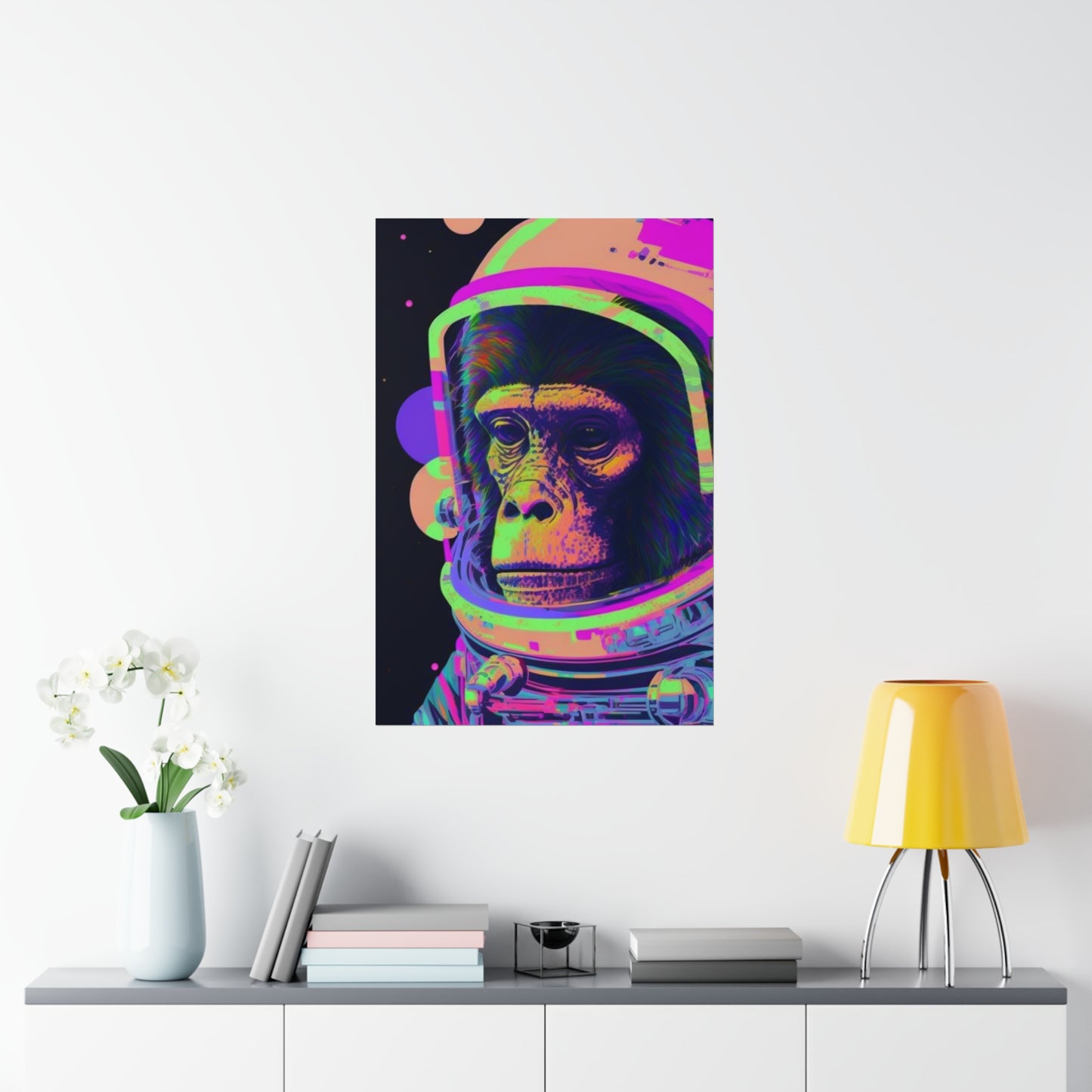 .Apes in Space. - Premium Matte Vertical Posters