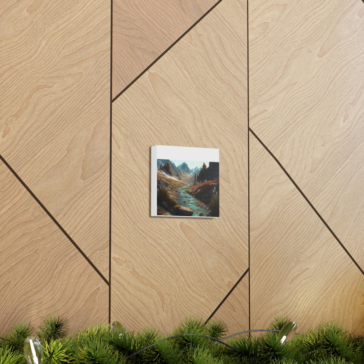 .Mountain Pass. - Canvas Gallery Wraps