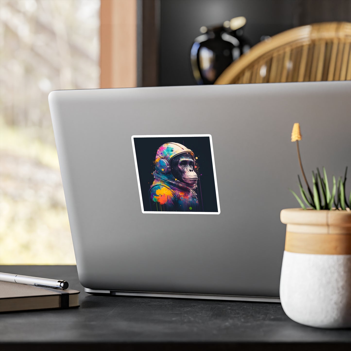 .Astro Chimp. - Vinyl Die-Cut Stickers