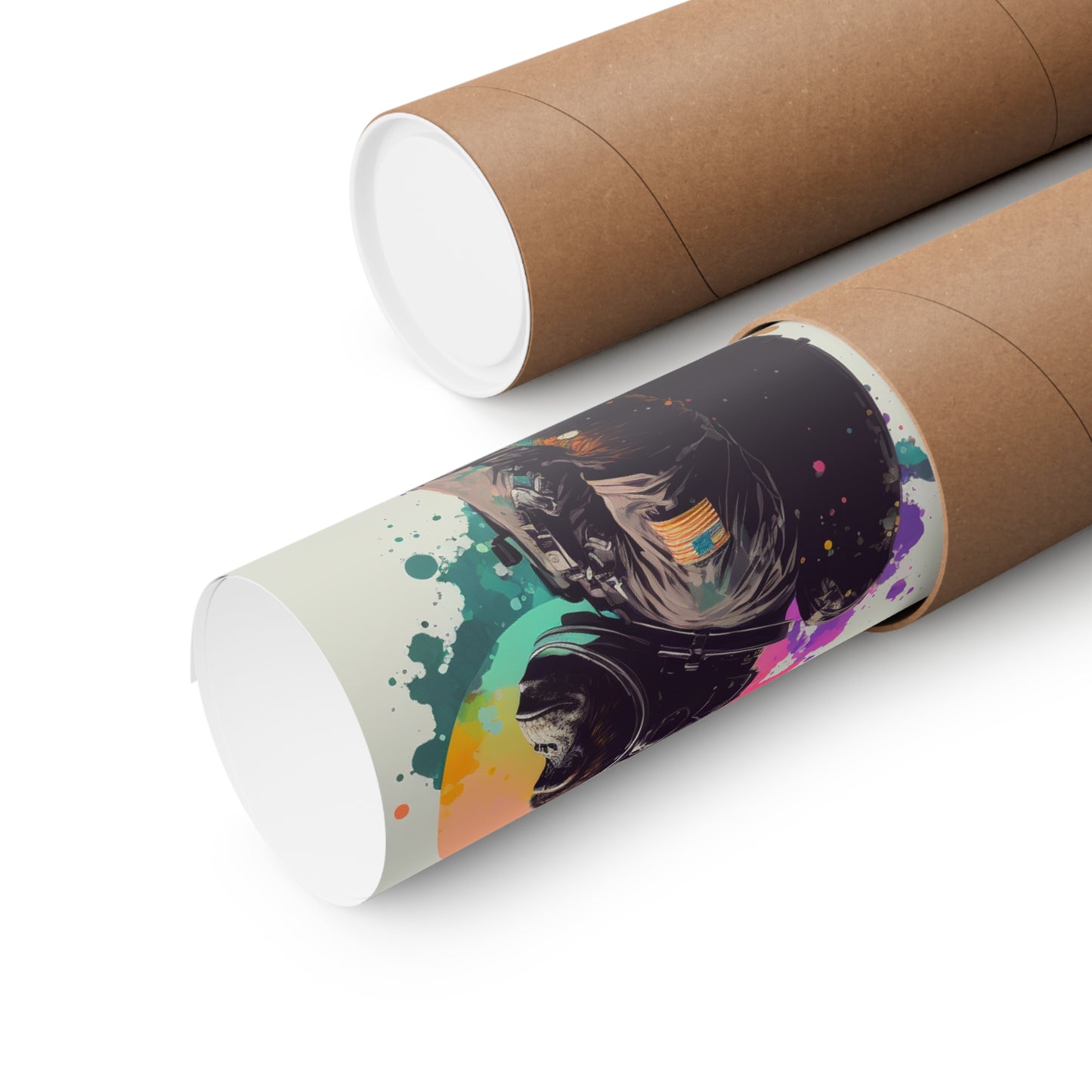 .Apes in Space. - Premium Matte Vertical Posters