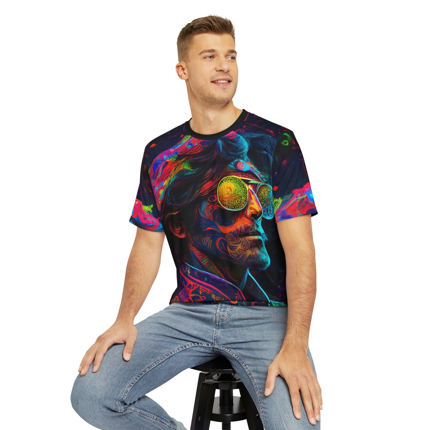 .Portrait. - Men's Polyester Tee (AOP)