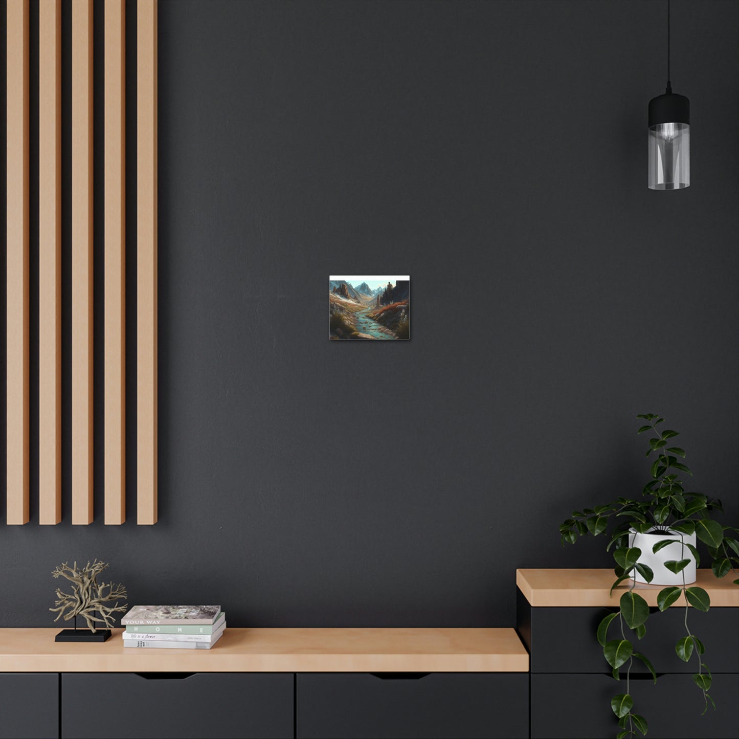 .Mountain Pass. - Canvas Gallery Wraps
