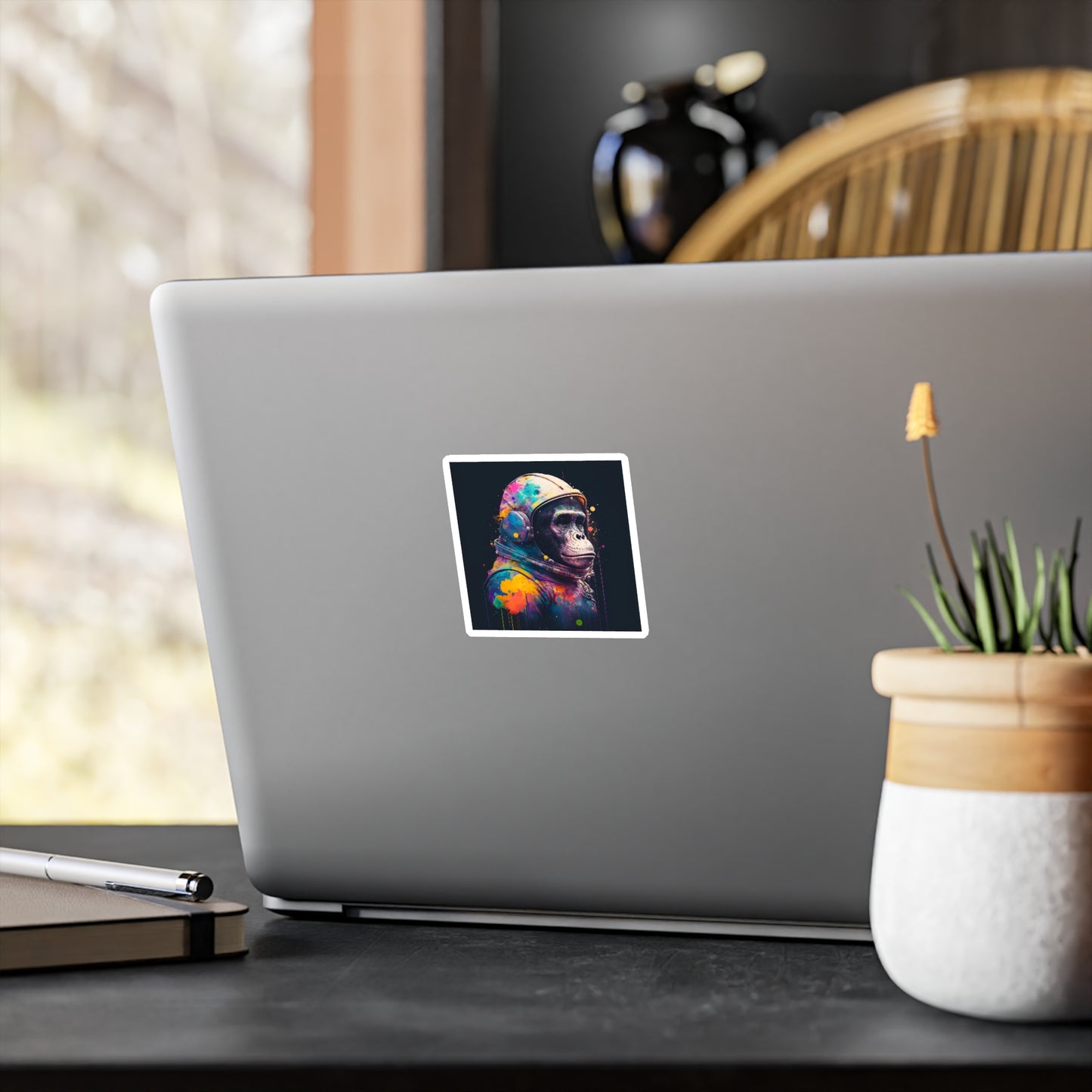 .Astro Chimp. - Vinyl Die-Cut Stickers