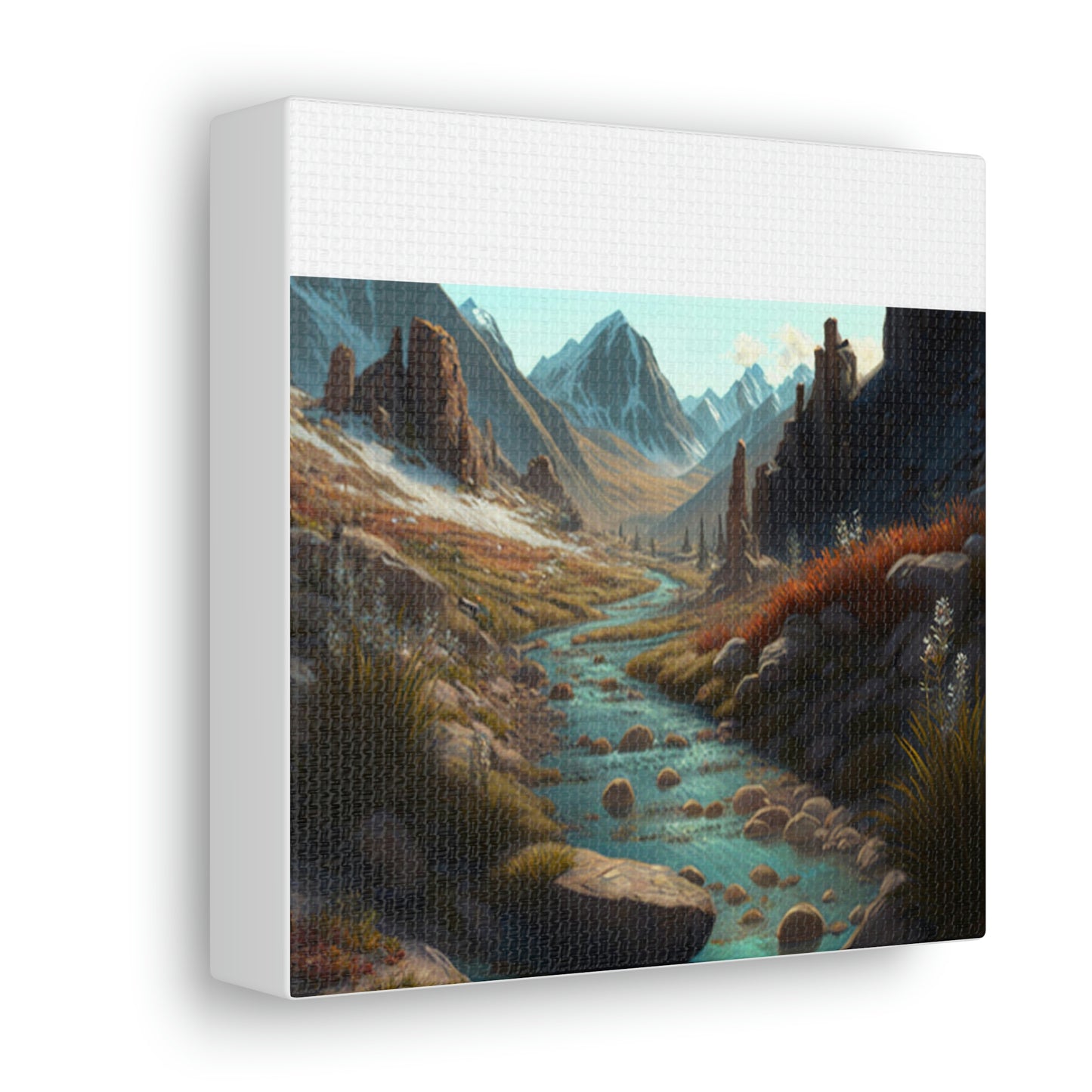 .Mountain Pass. - Canvas Gallery Wraps
