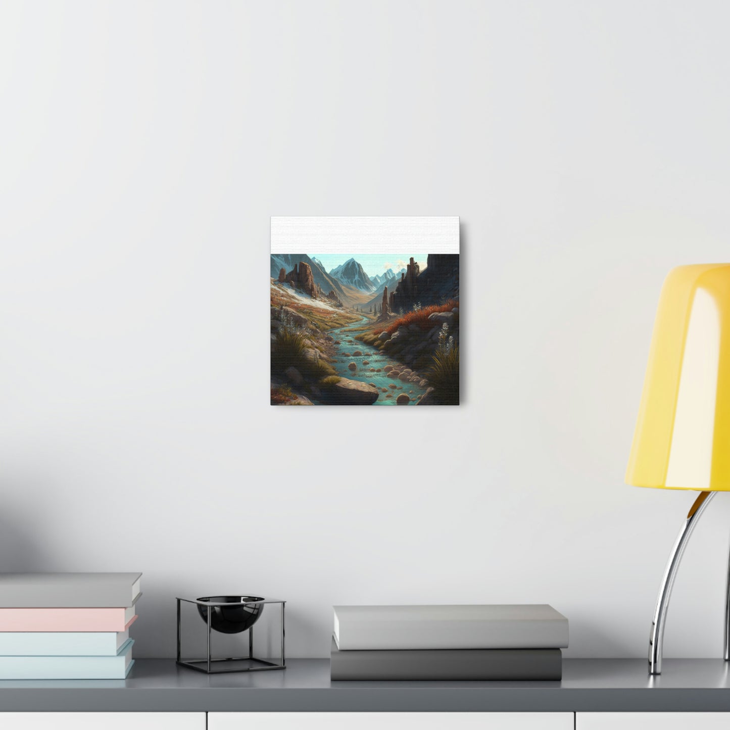 .Mountain Pass. - Canvas Gallery Wraps