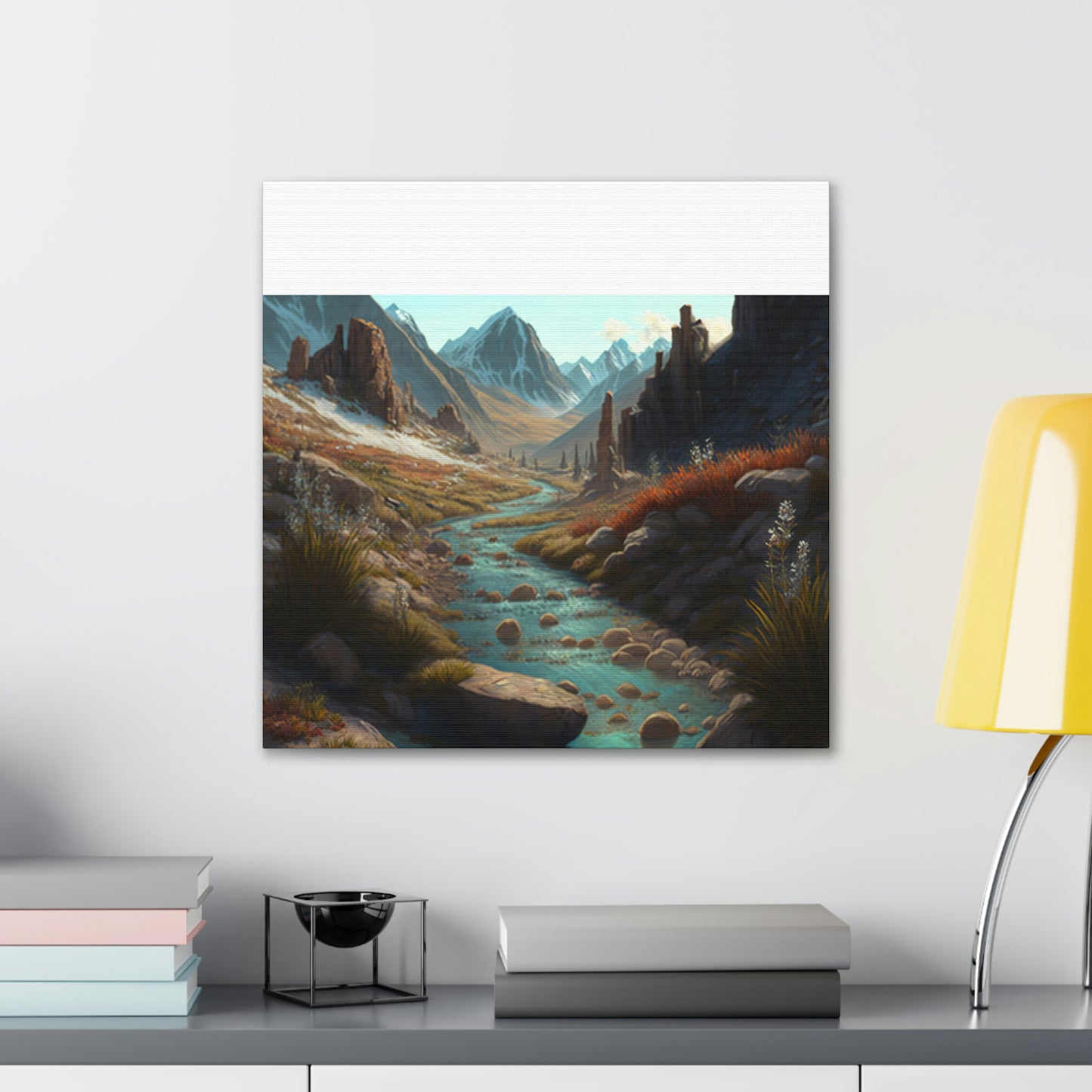 .Mountain Pass. - Canvas Gallery Wraps