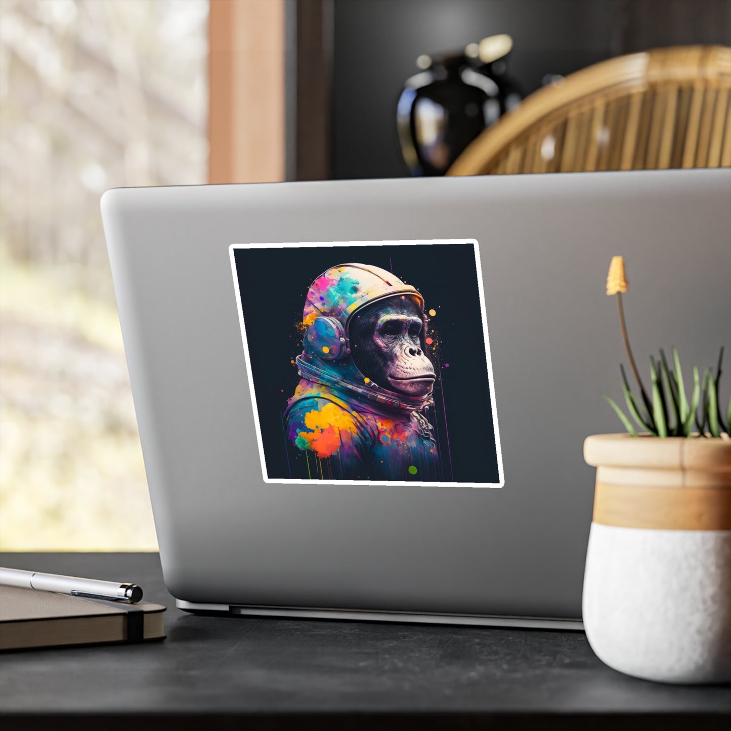 .Astro Chimp. - Vinyl Die-Cut Stickers