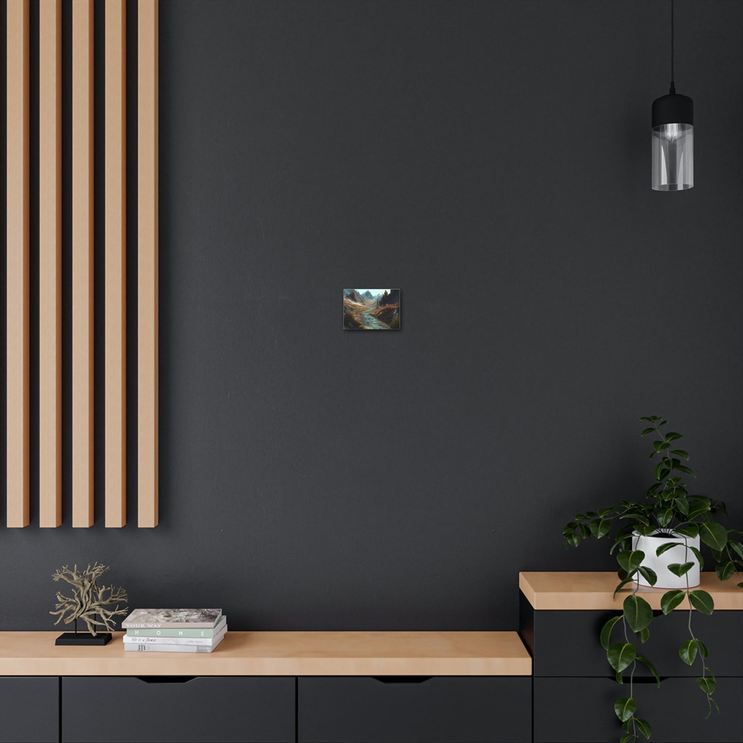 .Mountain Pass. - Canvas Gallery Wraps