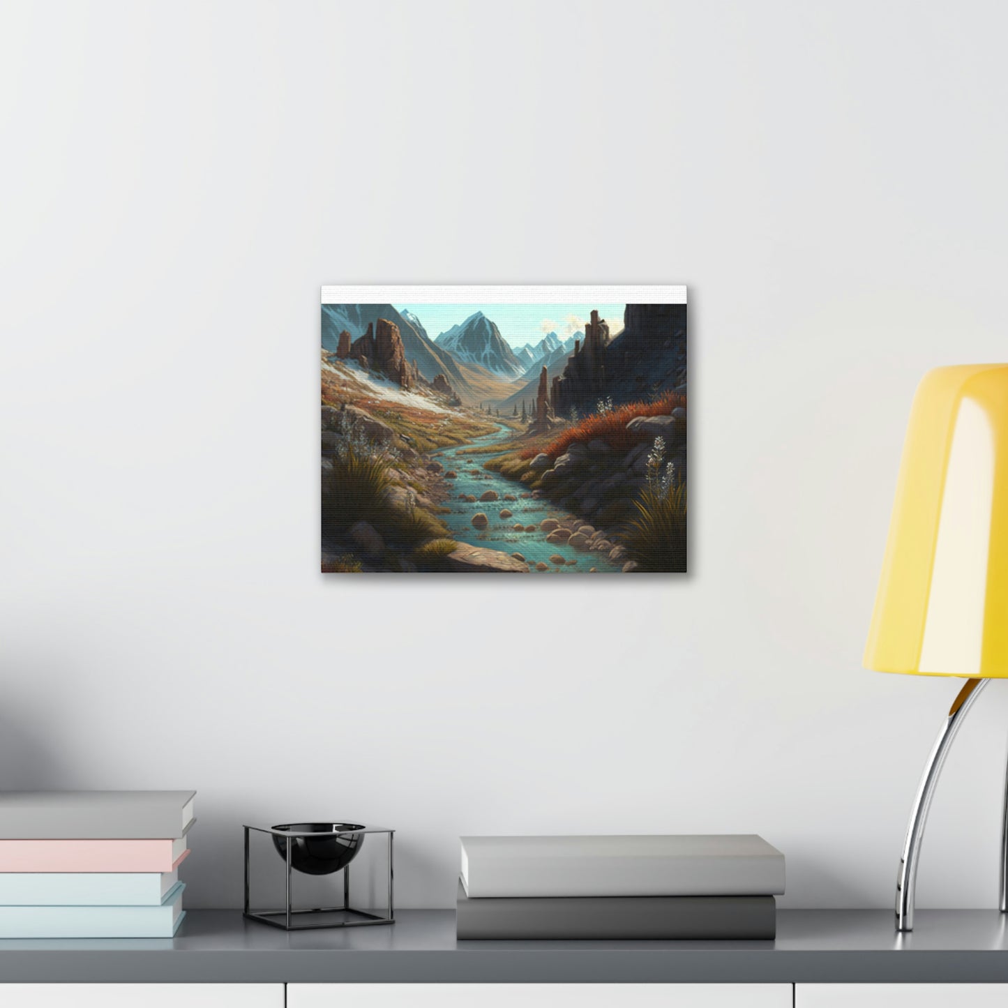 .Mountain Pass. - Canvas Gallery Wraps