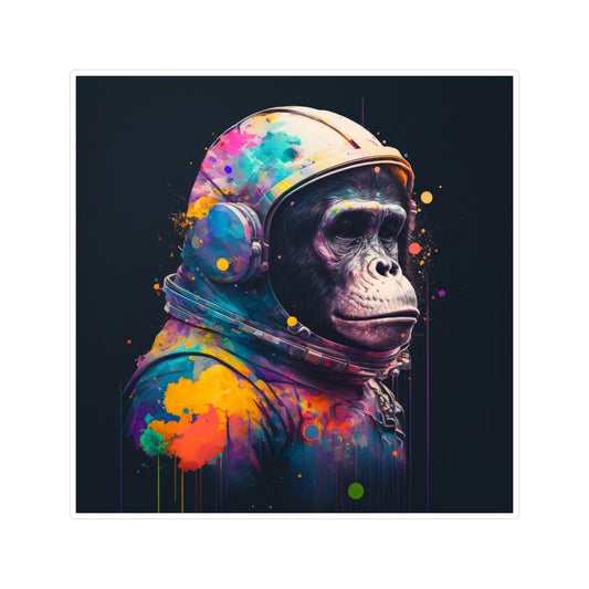 .Astro Chimp. - Vinyl Die-Cut Stickers