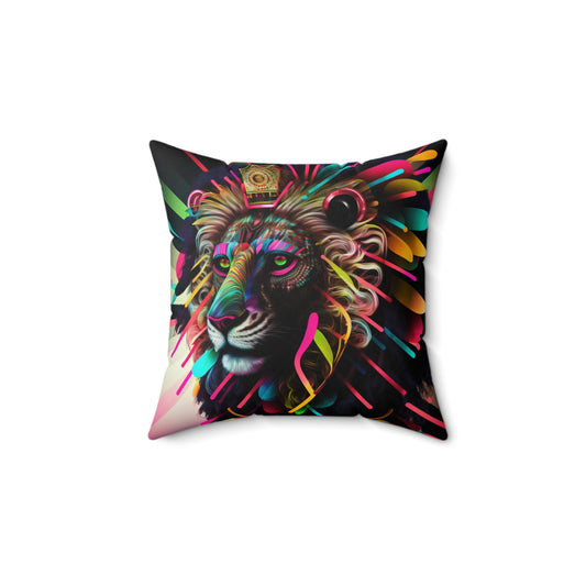 .King. - Faux Suede Square Pillow