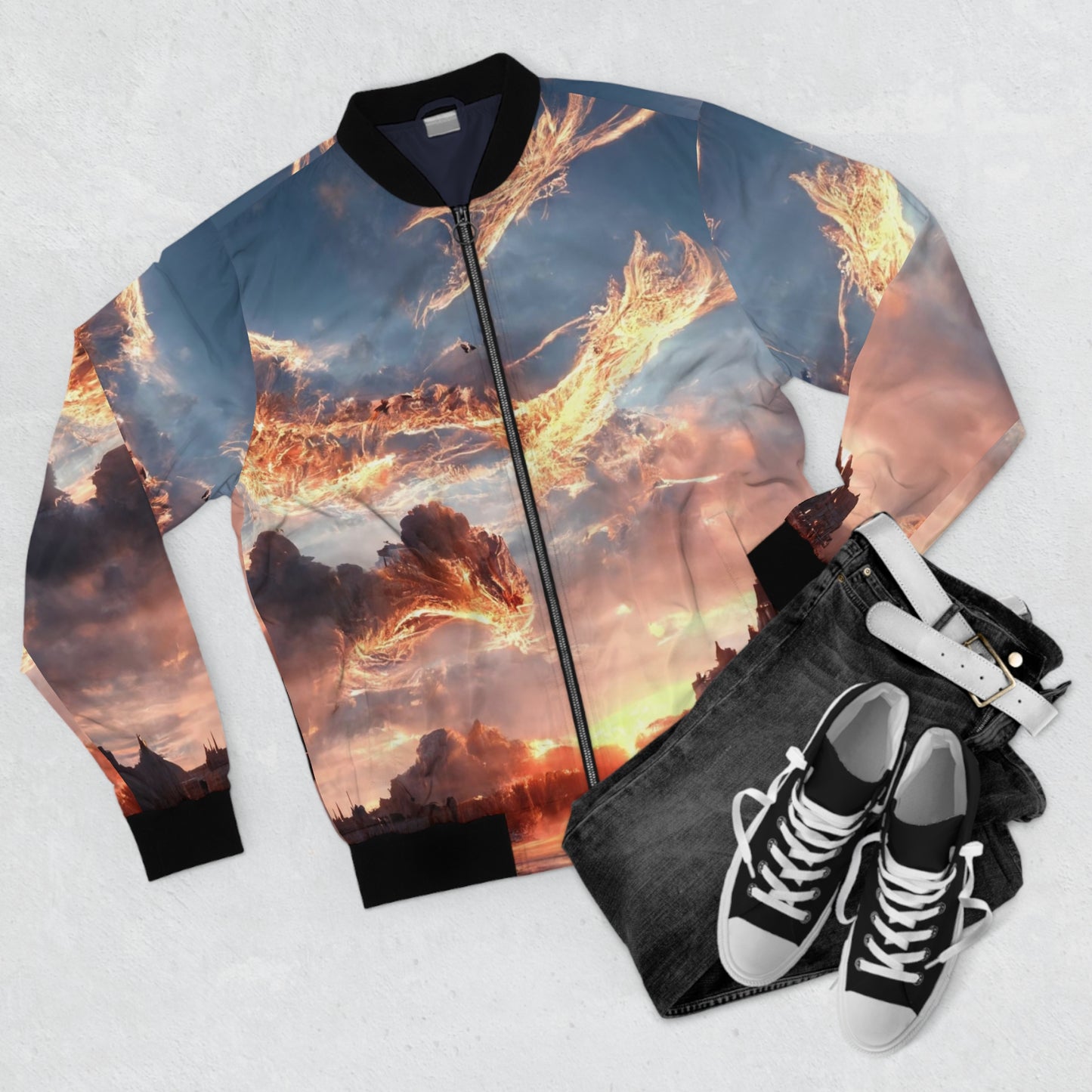 .Phoenix. - Men's AOP Bomber Jacket