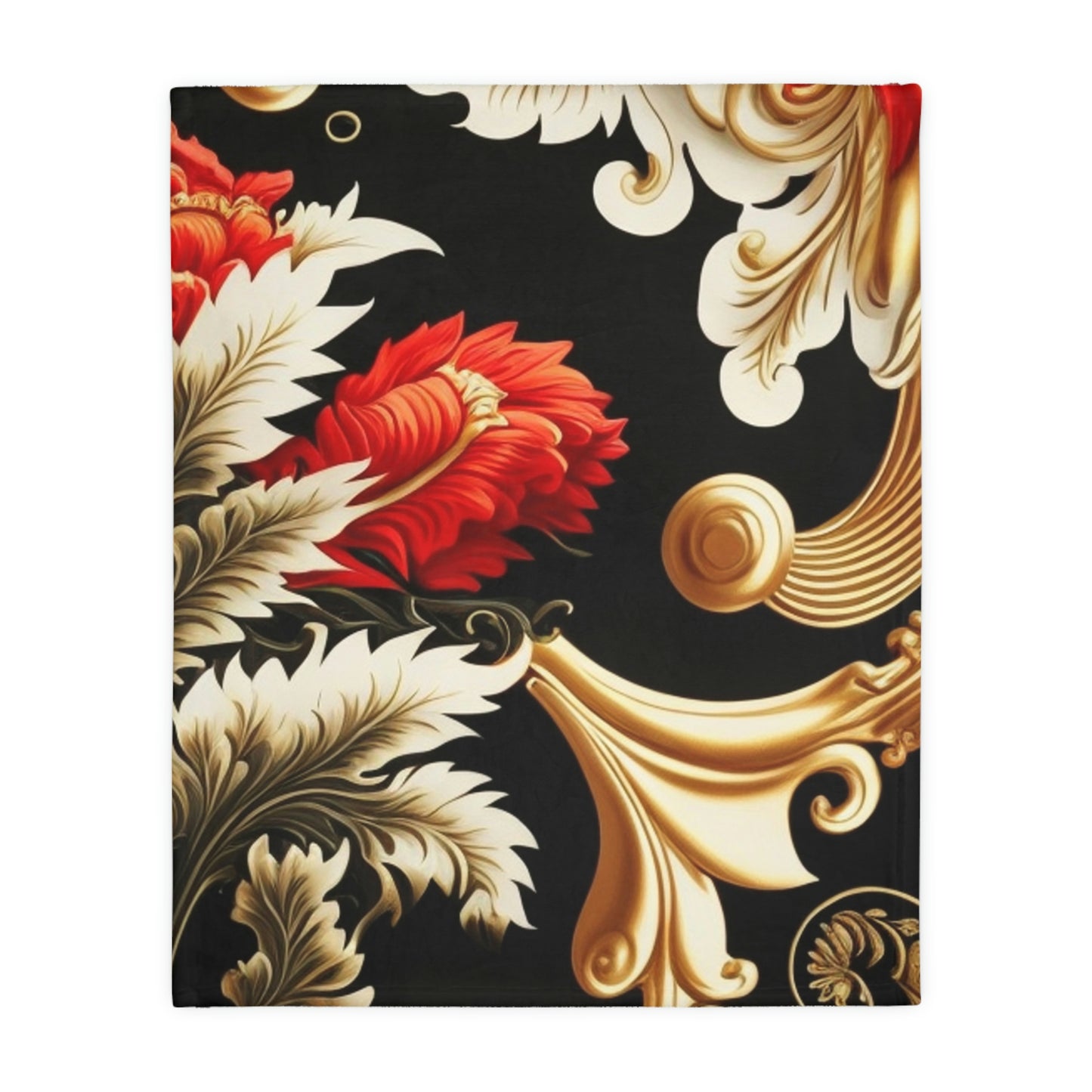 Velveteen Minky Blanket (Two-sided print)