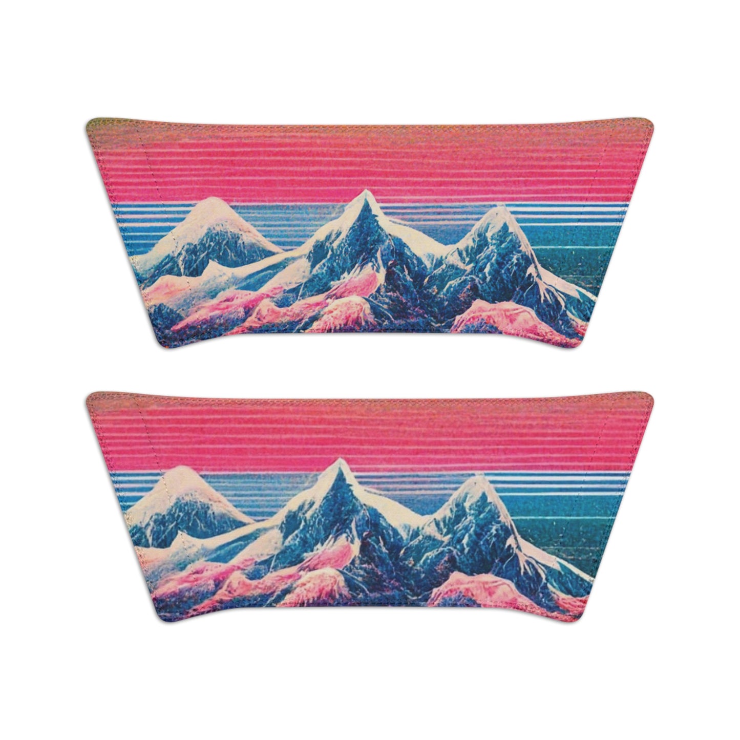 .Sunset on the Foothills. - Men's Slide Sandals