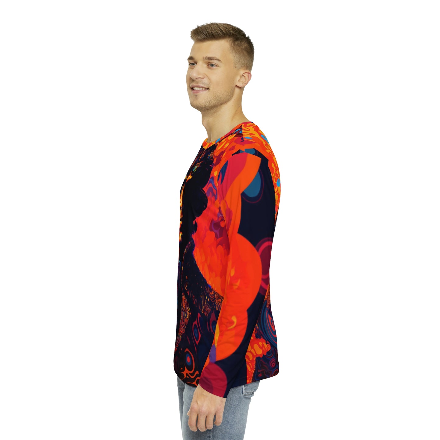 .Portraits. - Men's Long Sleeve AOP Shirt
