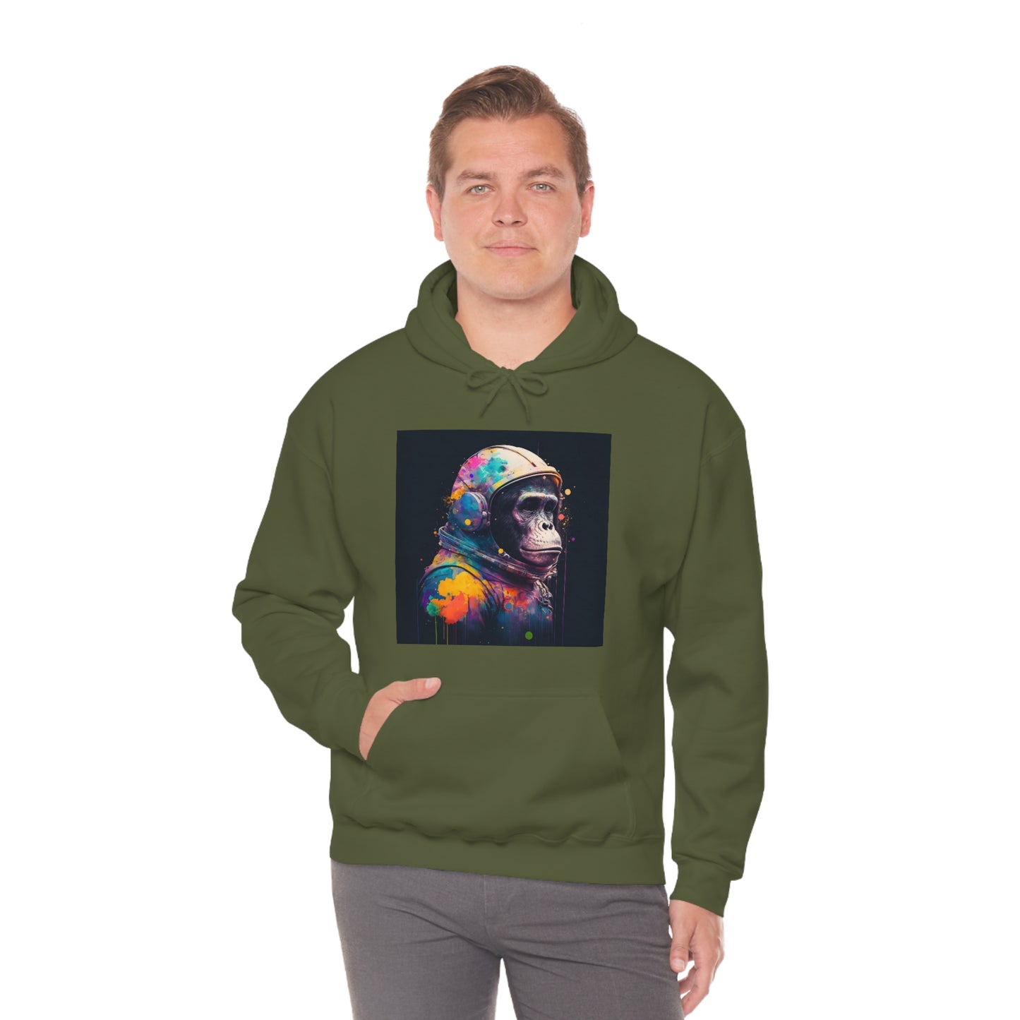 .Astro Chimp. - Unisex Heavy Blend™ Hooded Sweatshirt