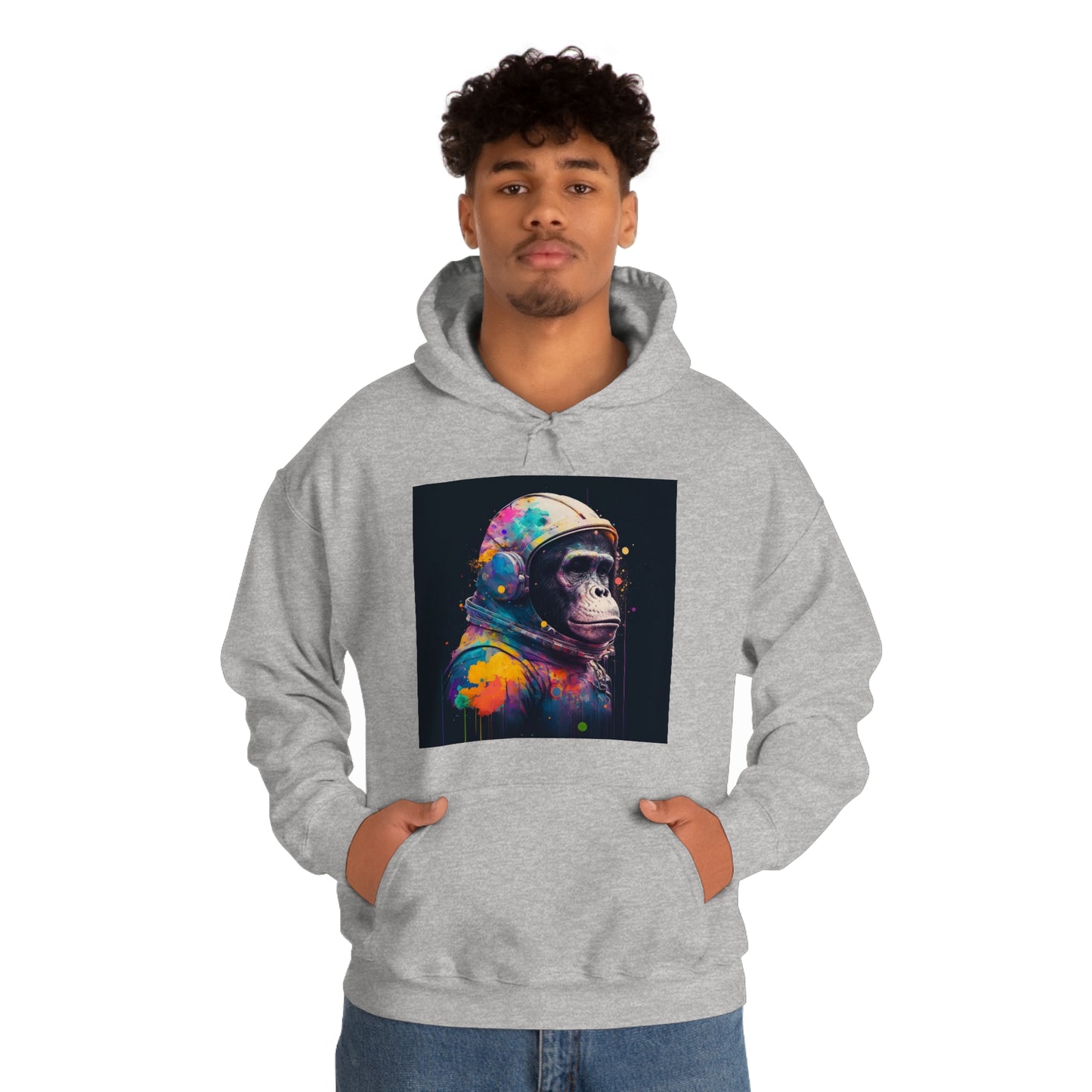 .Astro Chimp. - Unisex Heavy Blend™ Hooded Sweatshirt