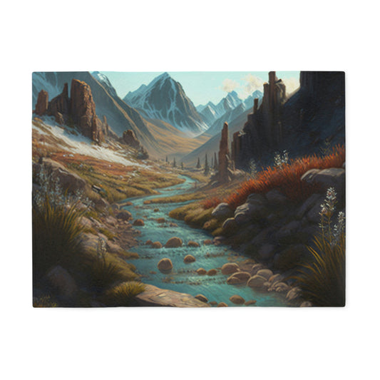 ,Mountain Pass. - Sweatshirt Blanket