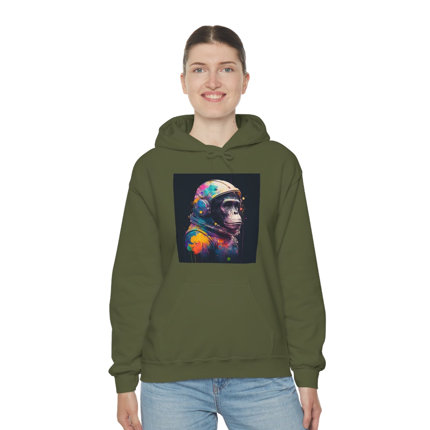 .Astro Chimp. - Unisex Heavy Blend™ Hooded Sweatshirt