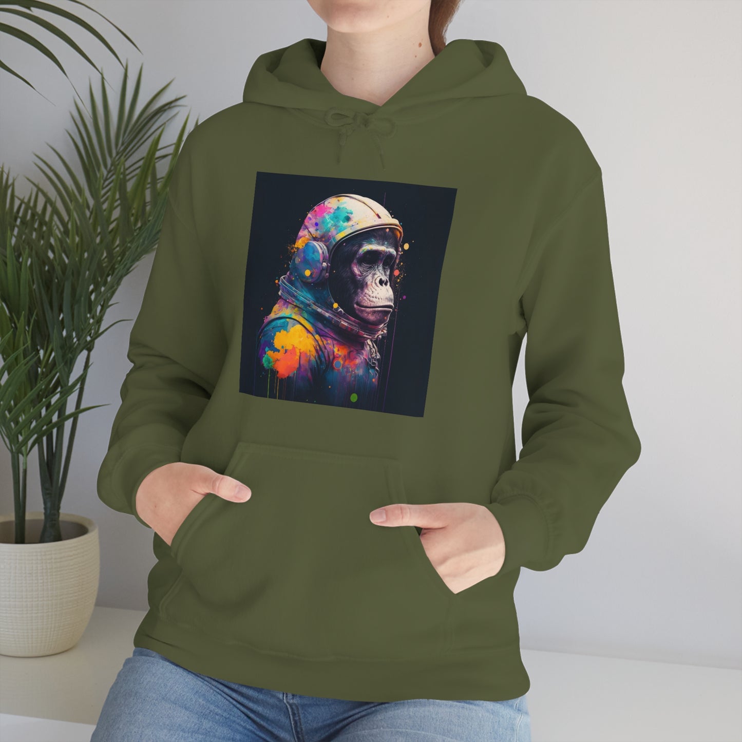 .Astro Chimp. - Unisex Heavy Blend™ Hooded Sweatshirt