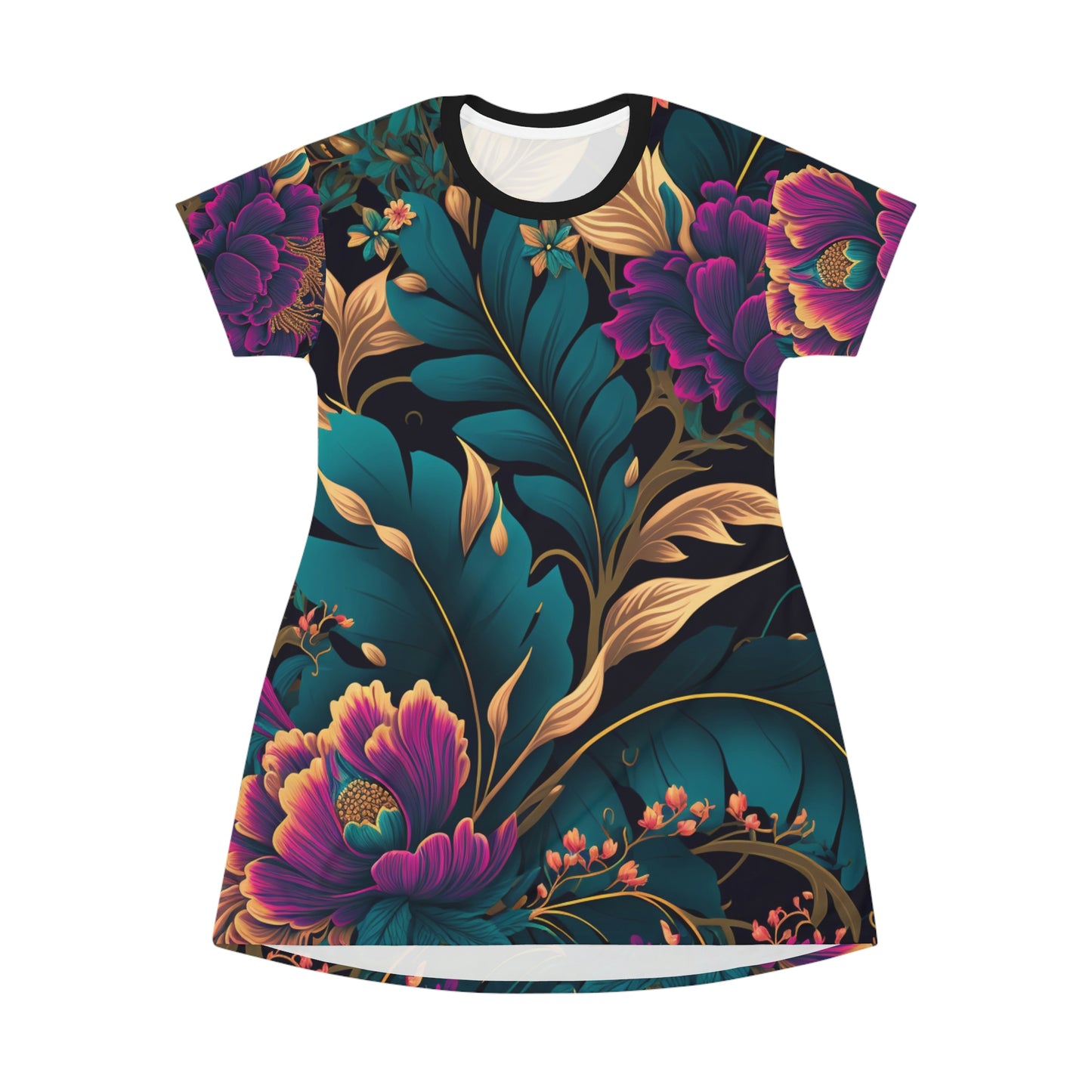 .Feeling Bougie. - All Over Print T-Shirt Dress