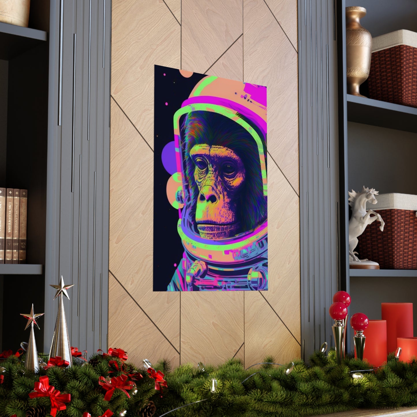 .Apes in Space. - Premium Matte Vertical Posters