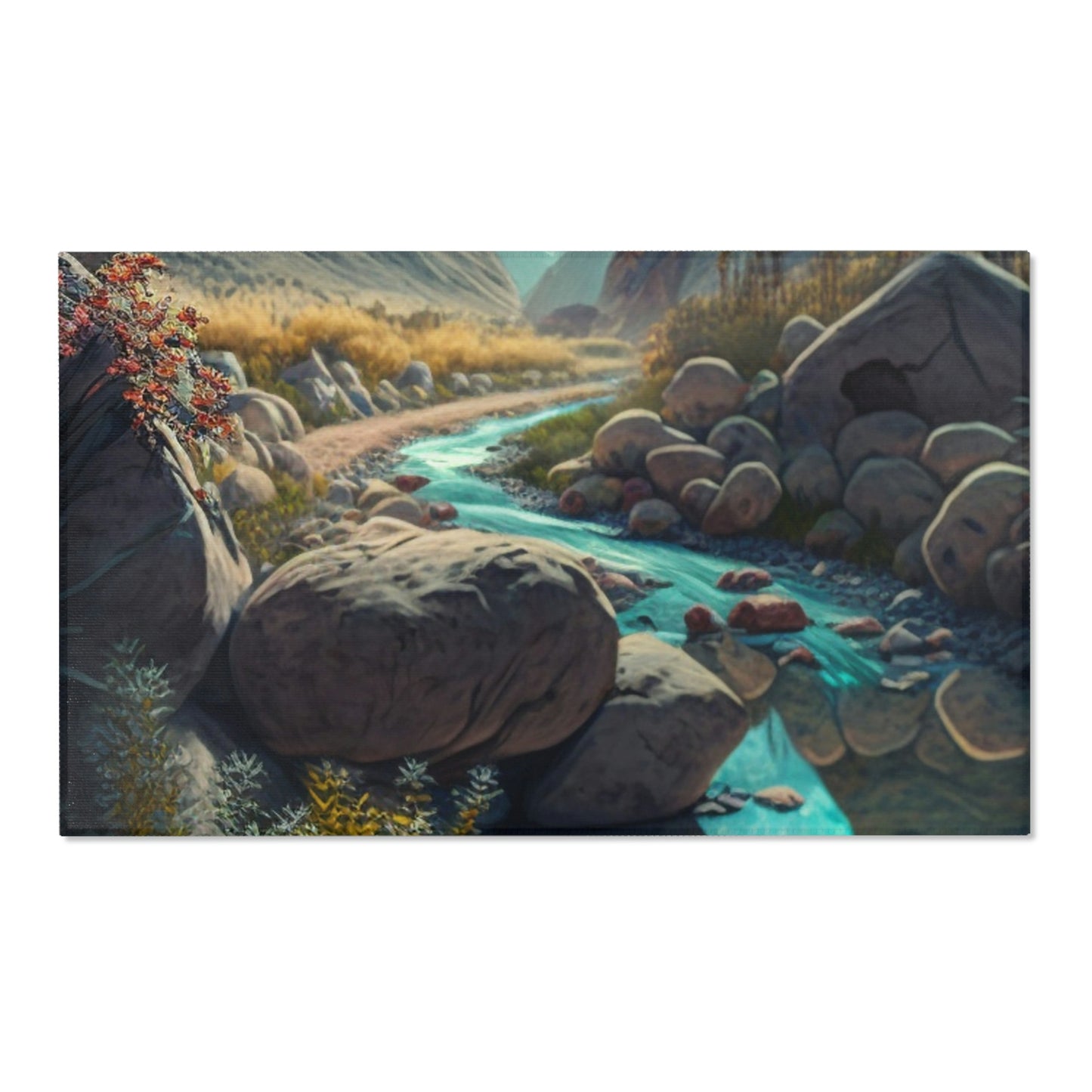 .Mountain Pass. - Area Rugs