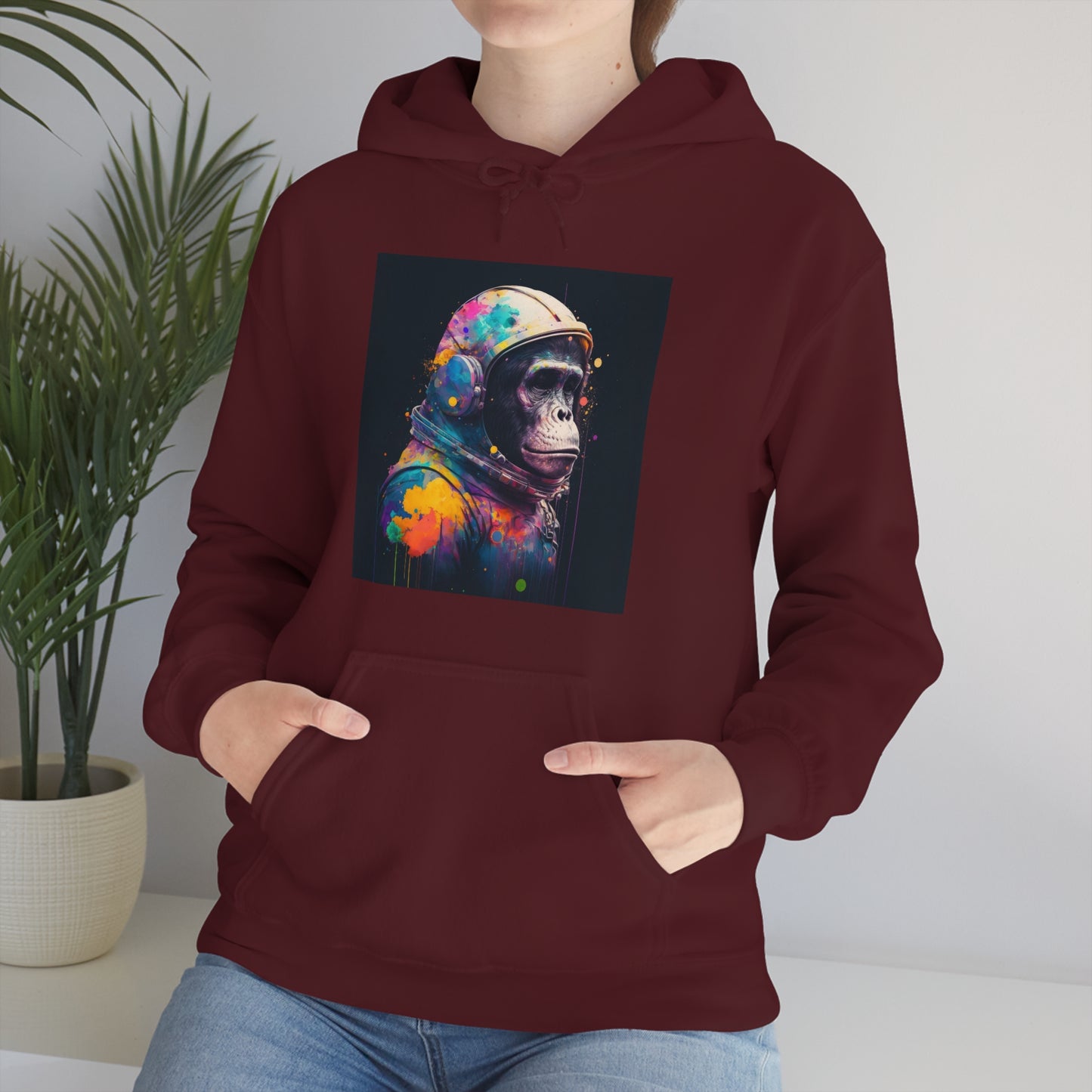 .Astro Chimp. - Unisex Heavy Blend™ Hooded Sweatshirt