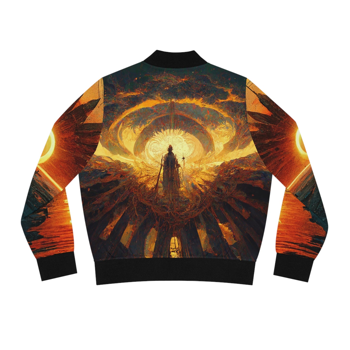 .Setting Sun. - Women's Bomber Jacket (AOP)