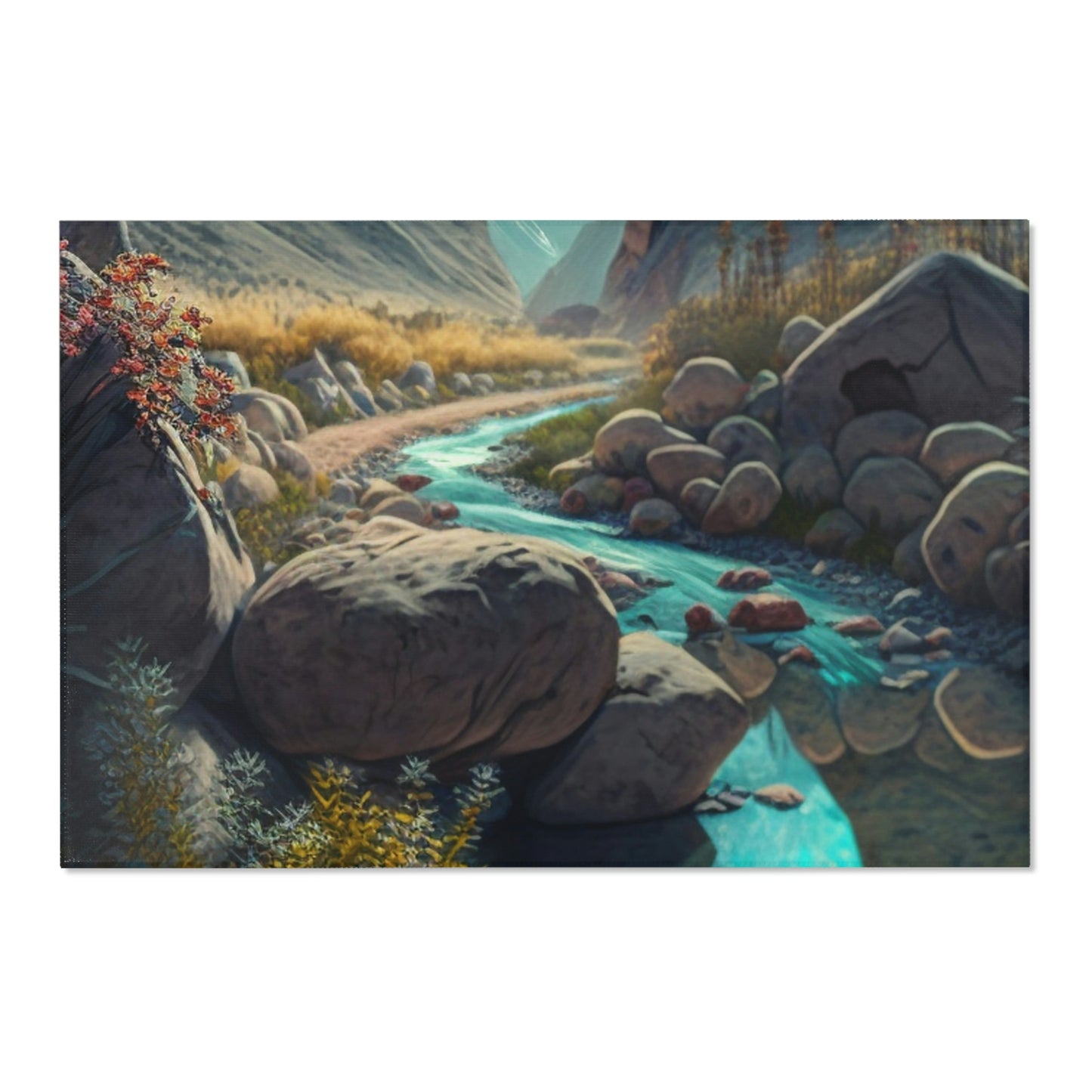 .Mountain Pass. - Area Rugs