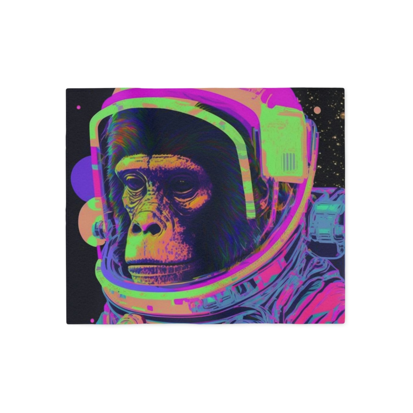 .Apes in Space. - Sweatshirt Blanket