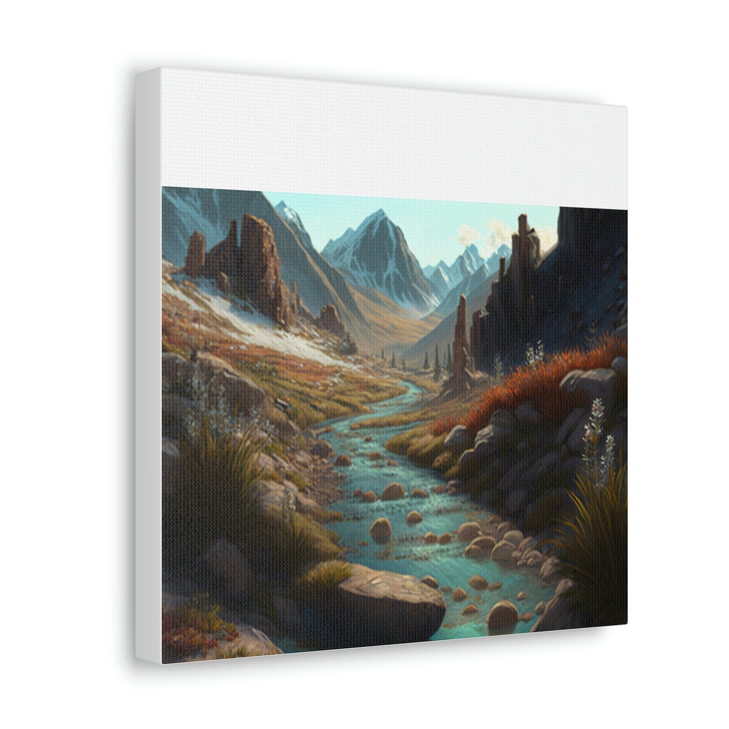 .Mountain Pass. - Canvas Gallery Wraps