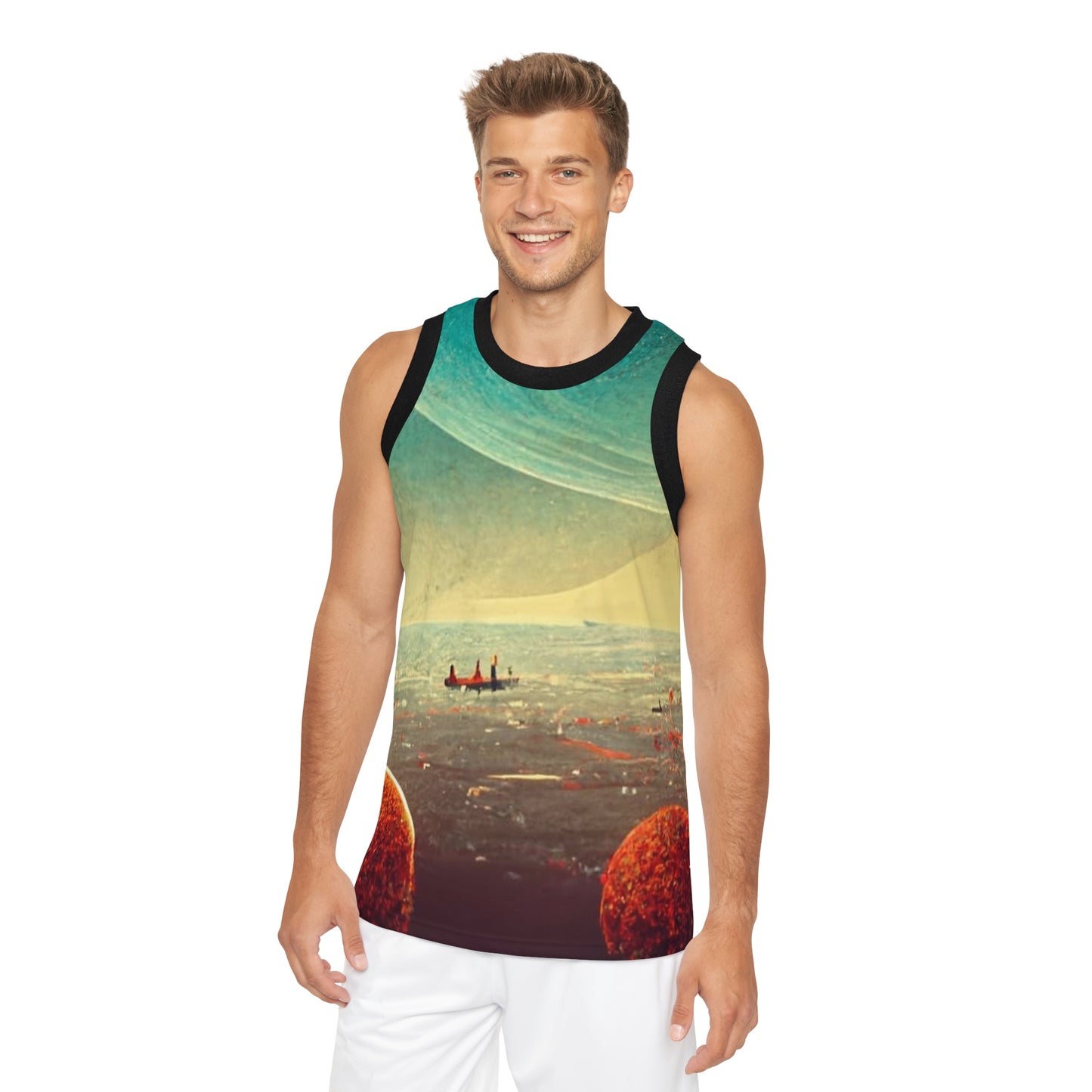 .Buoyancy. - Unisex Basketball Jersey (AOP)