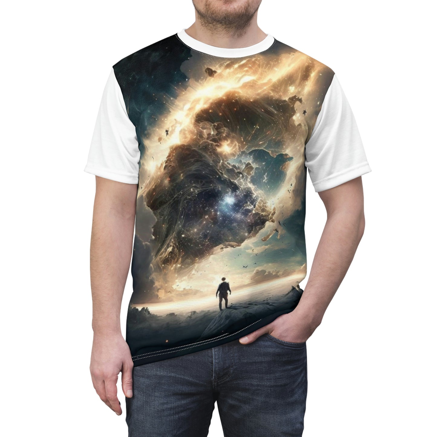 .Feeling Small. - Unisex AOP Cut & Sew Tee