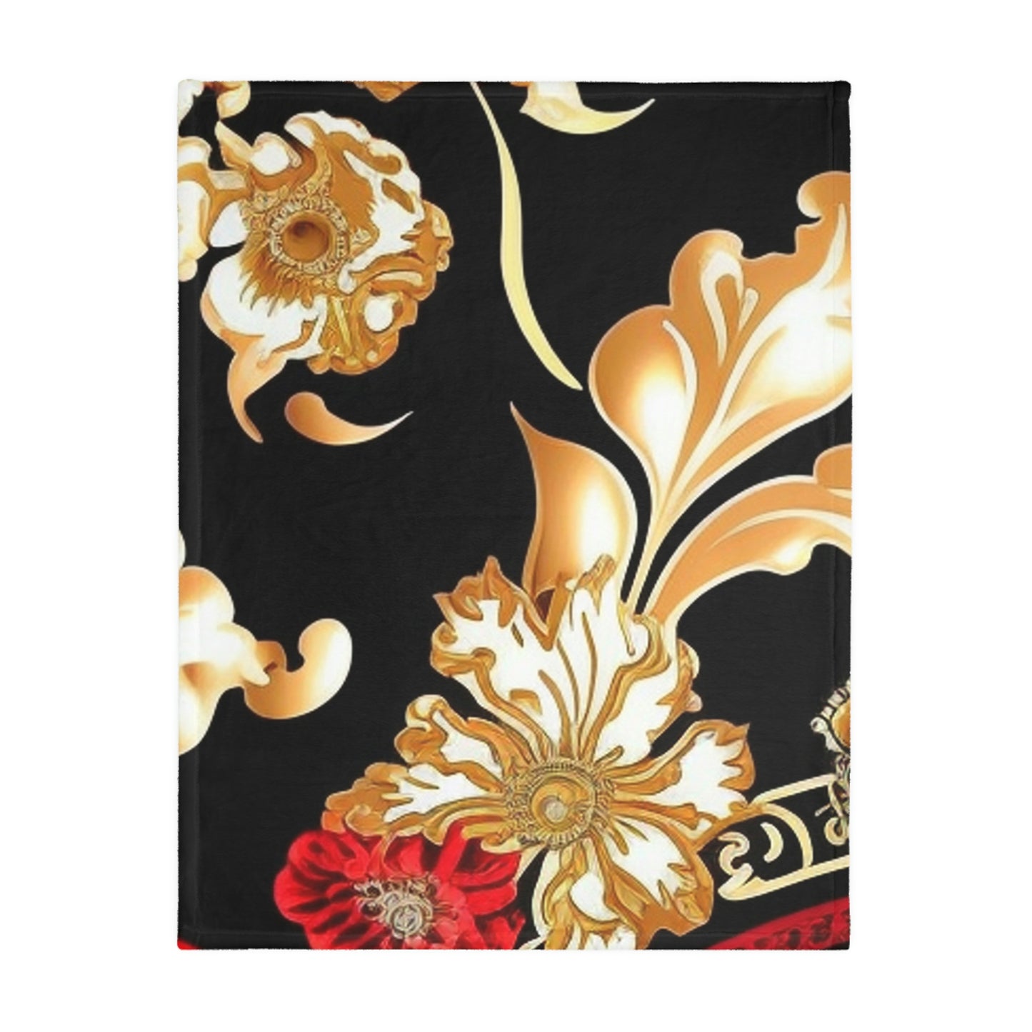 Velveteen Minky Blanket (Two-sided print)