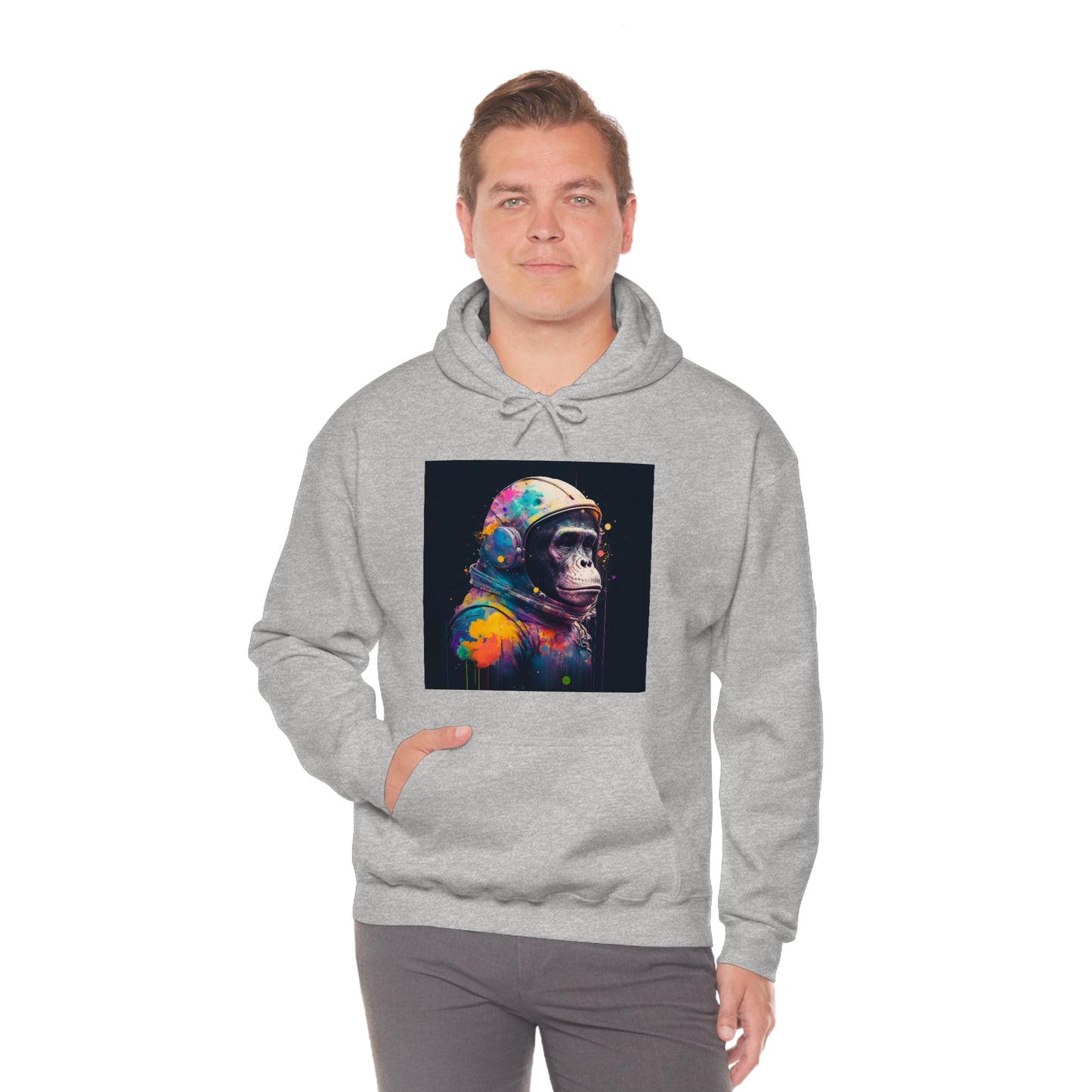.Astro Chimp. - Unisex Heavy Blend™ Hooded Sweatshirt