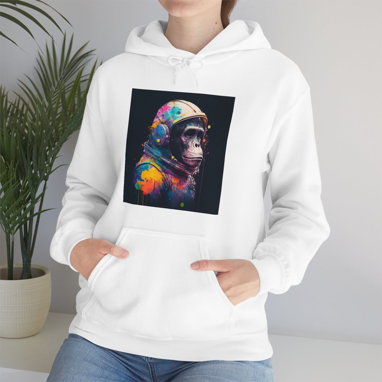 .Astro Chimp. - Unisex Heavy Blend™ Hooded Sweatshirt