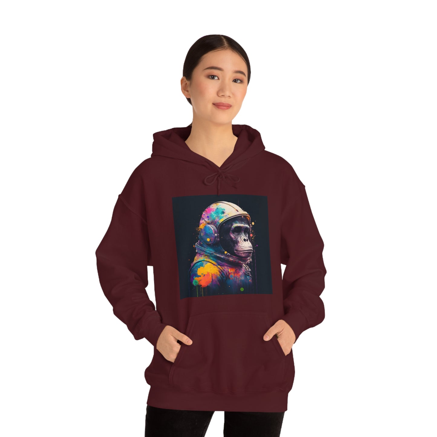 .Astro Chimp. - Unisex Heavy Blend™ Hooded Sweatshirt