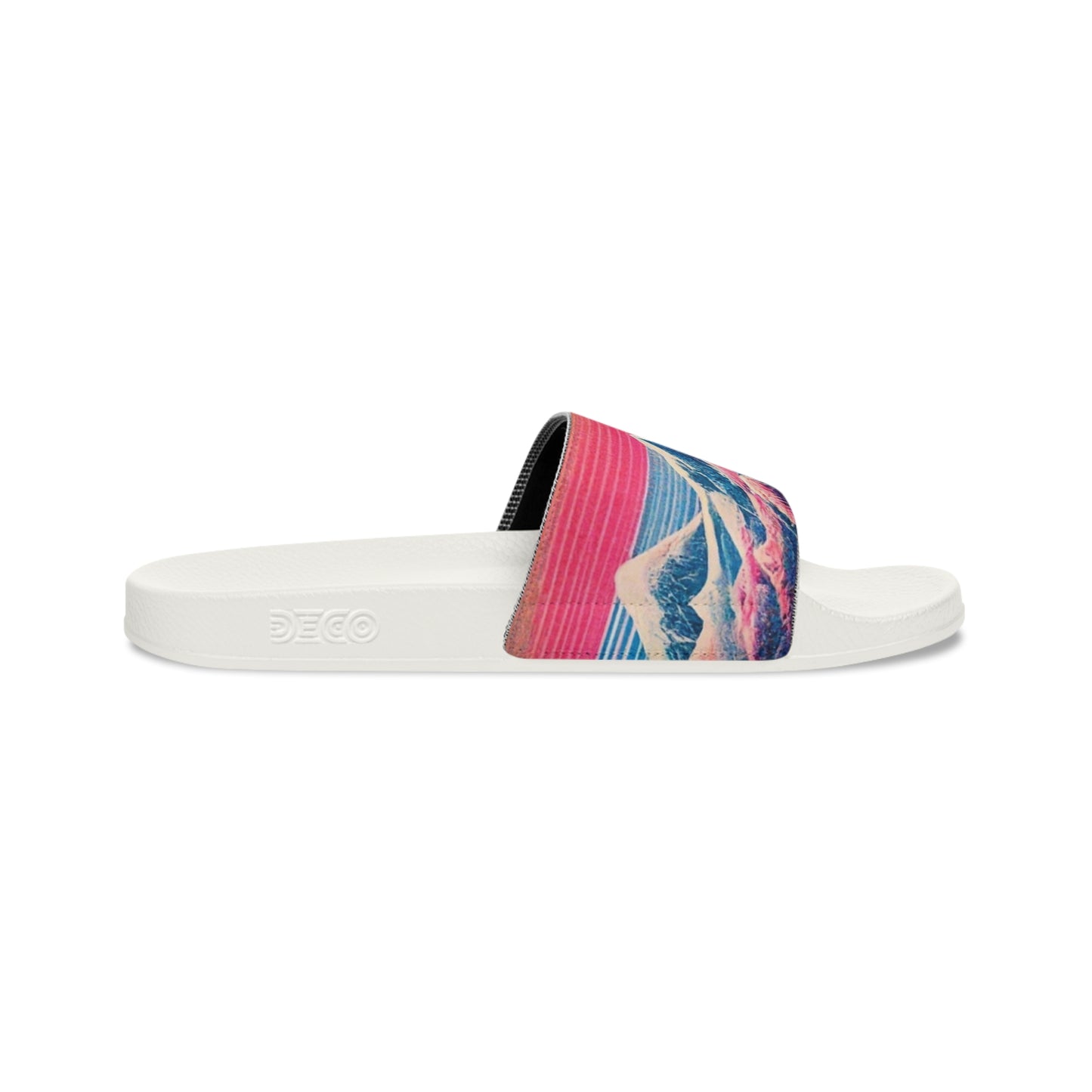 .Sunset on the Foothills. - Men's Slide Sandals