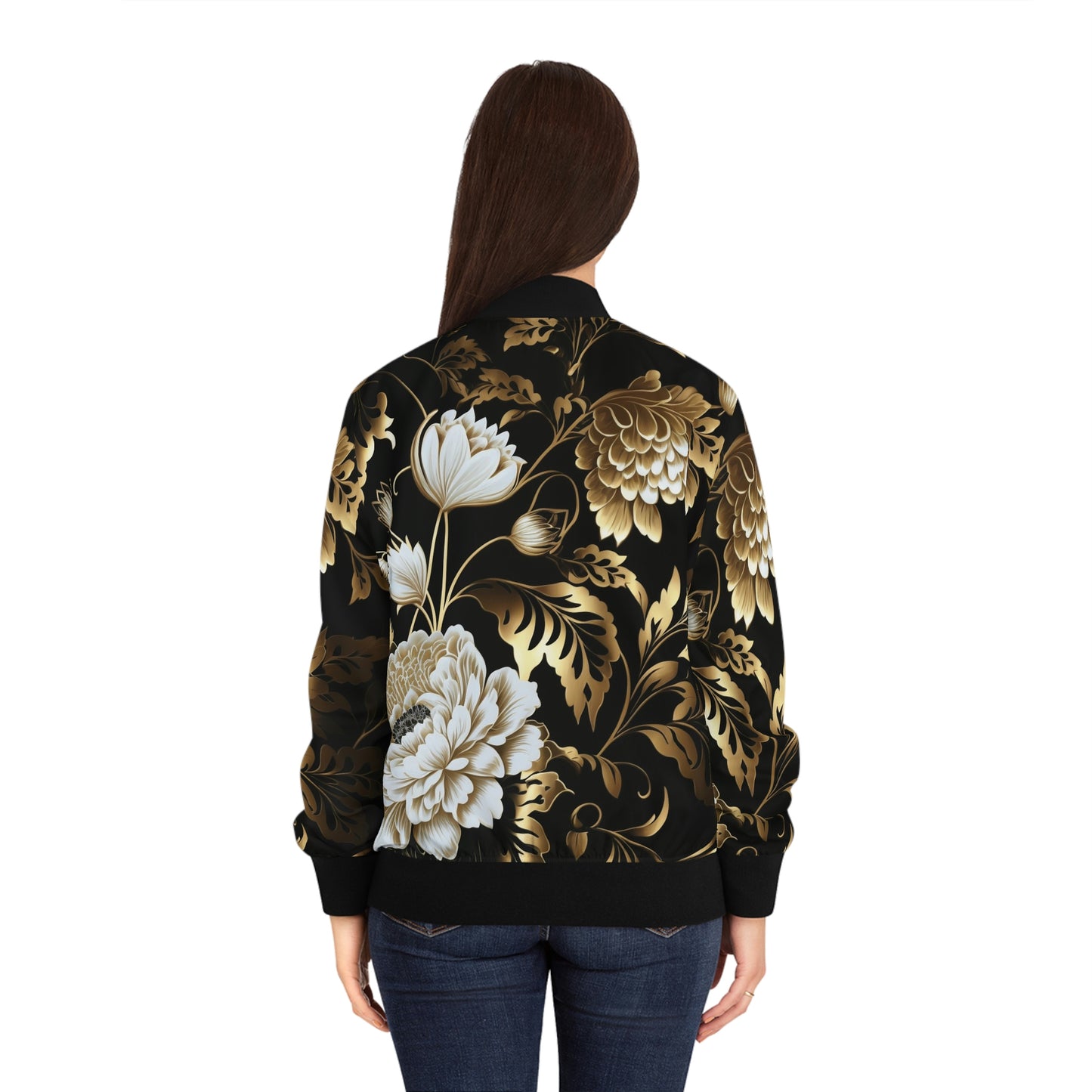 .Feeling Bougie. - Women's Bomber Jacket (AOP)
