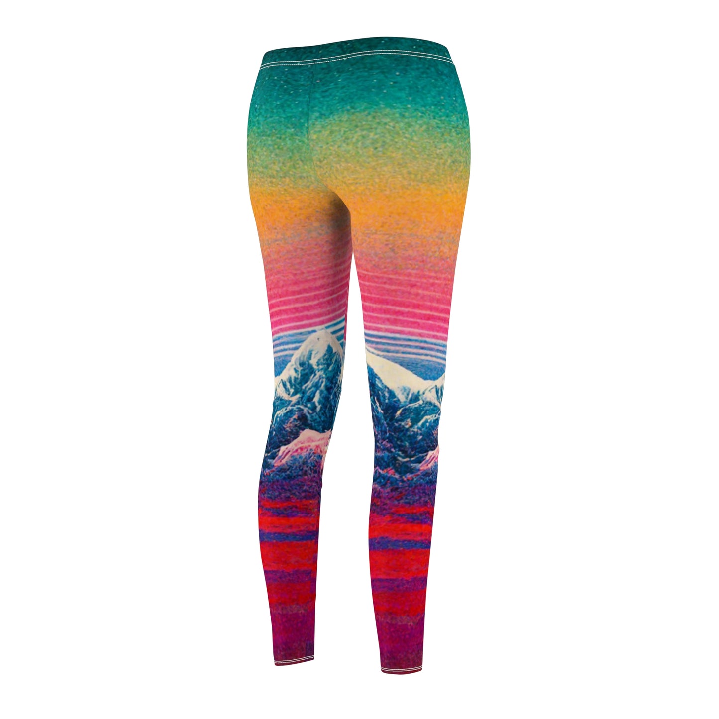 .Sunset on the Foothills. - Women's Cut & Sew Casual Leggings