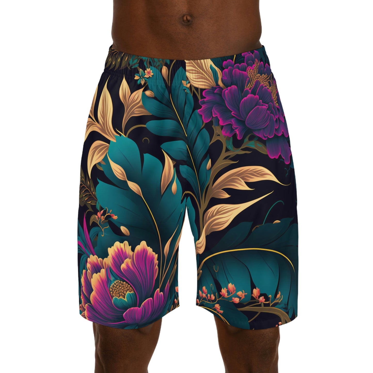 .Feeling Bougie. - Men's Jogger Shorts (AOP)